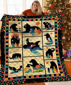 Animals Quilt Bedding Set Bedroom Decor for Housewarming Gifts
