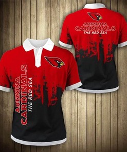 Arizona Cardinals 3D Polo Shirt