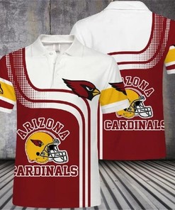 Arizona Cardinals Casual Polo Shirt for Fans
