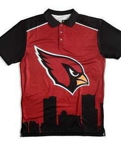Arizona Cardinals Thematic Polyester Polo Shirt 3D All Over Print Shirt3777