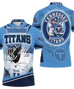Arthur Juan Brown Tennessee Titans Super Bowl 2021 Afc North Division Champions 3D Polo Shirt