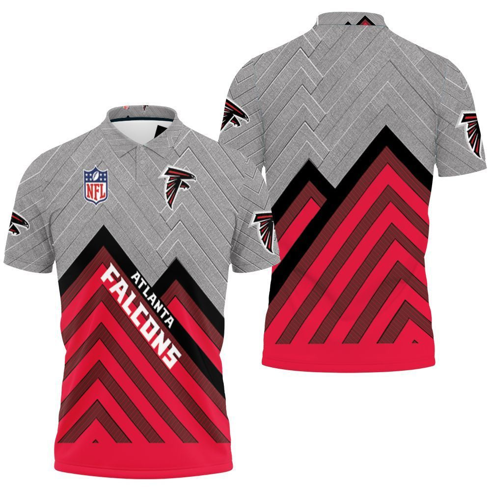 Atlanta Falcons 3D Polo Shirt Gift for Fans
