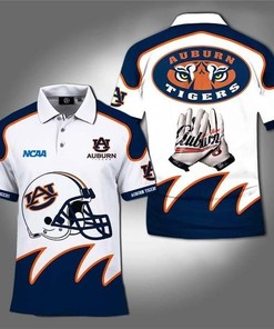 Auburn Tigers Fot Football Lover 3D Polo Shirt