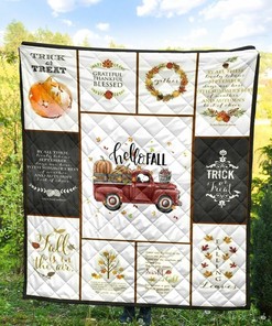 Autumn Dog Premium Quilt Bedding Set- Great for Bedroom Decoration and Family Gifts