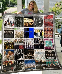 Backstreet Boys Quilt Bedding Set Blanket - Great for Bedroom Decoration and Gifts for Fans