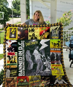 Bad Brains Albums Cover Poster Quilt Bedding Set Blanket Bedroom Decor, Gifts for Family