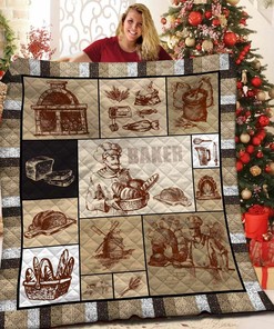 Baker Quilt Bedding Set Bedroom Decor, Gifts for Family