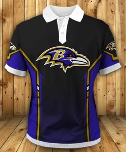 Baltimore Ravens Casual Polo Shirt