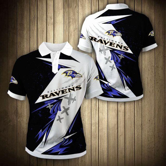 Baltimore Ravens Graffiti Polo Shirt