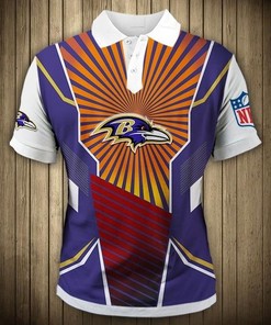Baltimore Ravens Sunlight Casual Polo Shirt