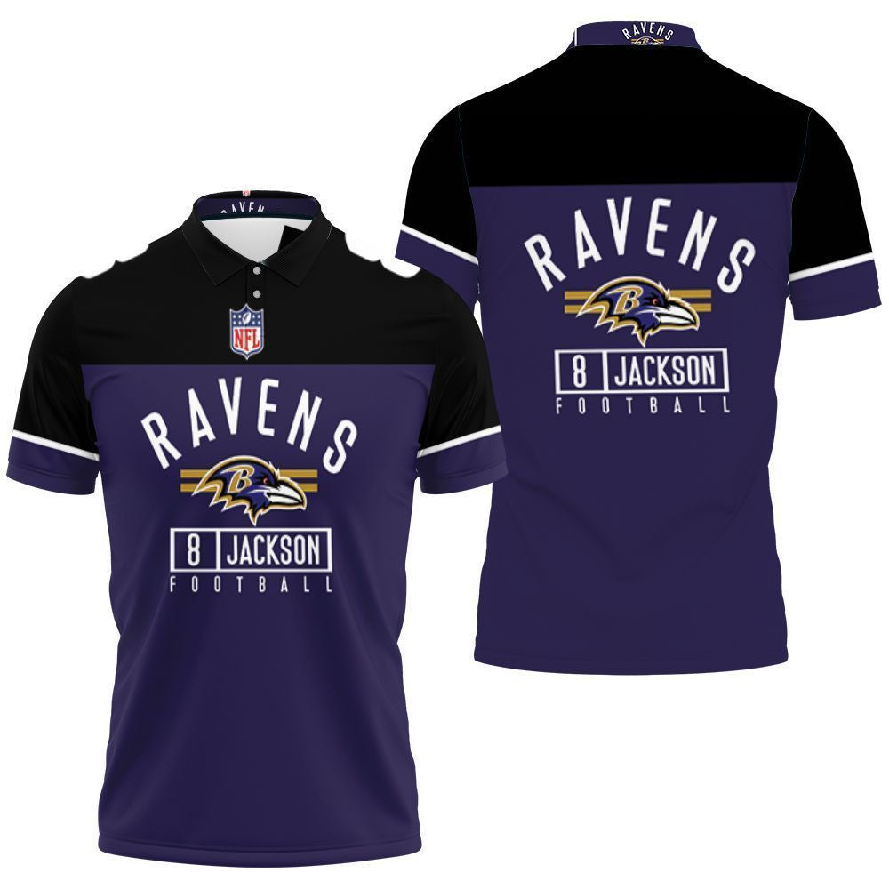 Baltimore Ravens T Shirt Hoodie Jersey 3D Polo Shirt