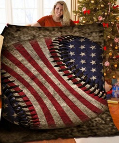 Baseball Quilt Bedding Set Bedroom Decor for Housewarming Gifts
