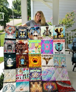 Bassnectar Personalized Quilt Bedding Set - Gifts for Family and Bedroom Decor
