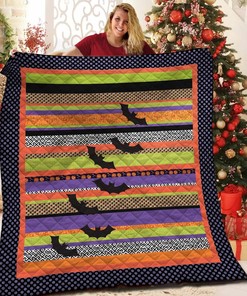 Bat Quilt Bedding Set Bedroom Decor, Gifts for Family