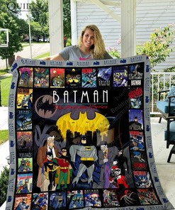 Batman And Friends Dc Comics Batman Quilt Bedding Set Blanket Gift Idea Birthday Christmas