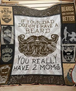 Beard Quilt Bedding Set Bedroom Decor, Gifts for Family