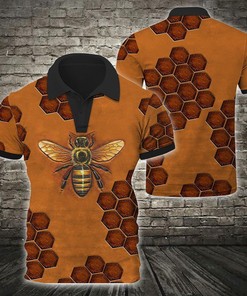 Bee Keeper 3D All Over Printed Polo