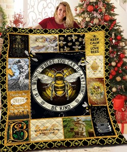 Bee Quilt Bedding Set Ao Bedroom Decor, Gifts for Family