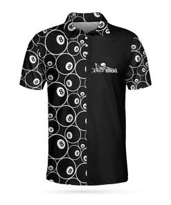 Billiard Dead Stroke 3D All Over Printed Short Sleeve Polo Shirt