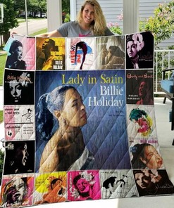 Billie Holiday Quilt Bedding Set Blanket Limited Quilt Bedding Set Blanket