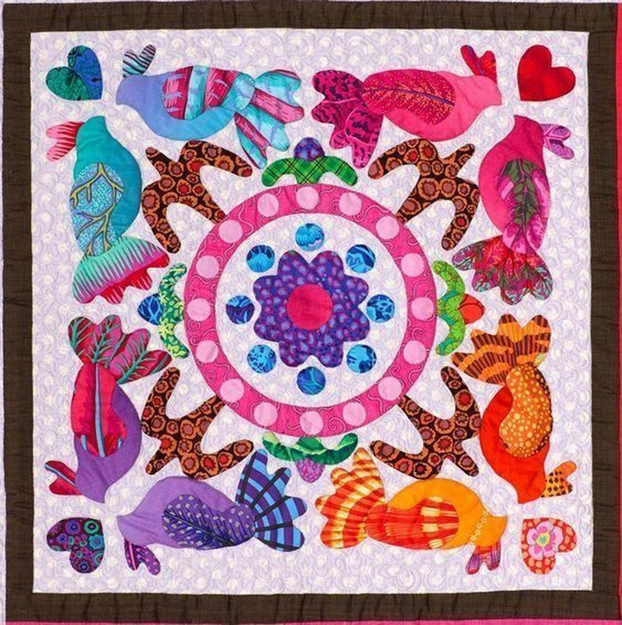Birds Quilt Bedding Set Bedroom Decor Ideal for Family Gifts and Bedroom Decor