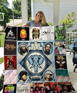Black Eyed Peas Blanket Quilt Bedding Set - Gifts for Fans and Family