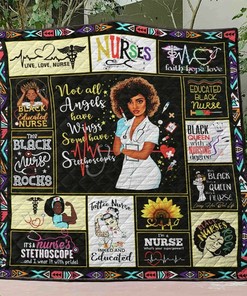Black Women Quilt Bedding Set Personalized with Name, Suitable for Home Decor and Picnic, Gifts for Family