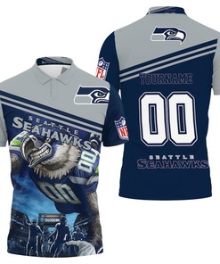 Blitz The Seahawk Seattle Seahawks 2020 Nfl Season Legendary Champions Personalized Polo Shirt All-Over Print