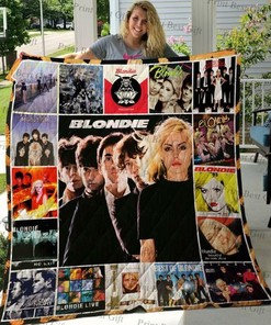 Blondie Quilt Bedding Set Blanket Limited Quilt Bedding Set Blanket Bedroom Decor, Gifts for Family