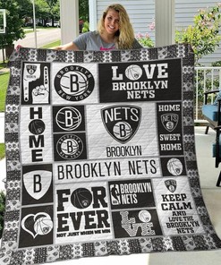 Brooklyn Nets Quilt Bedding Set - Personalized Gift for Fans