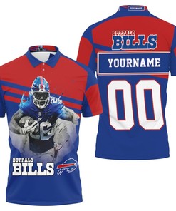 Buffalo Bills 26 Boobie Dixon Afc East Champs Personalized Polo Shirt All-Over Print