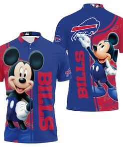Buffalo Bills 3D Jersey Polo Shirt
