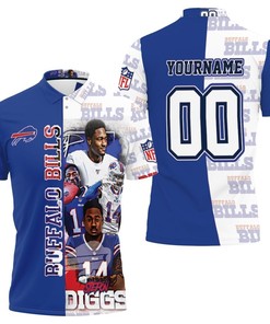 Buffalo Bills Afc East 2020 Stefon Diggs Personalized Polo Shirt All-Over Print