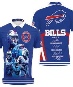 Buffalo Bills Afc East Division Champions 3D Polo Shirt