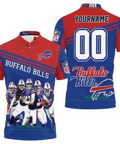 Buffalo Bills Afc East Division Champs Personalized Polo Shirt