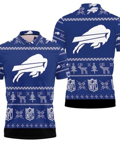 Buffalo Bills Christmas 3D Polo Shirt