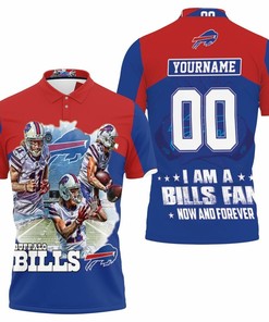 Buffalo Bills Damn Right Im Bills Fans Now And Forever Personalized Polo Shirt