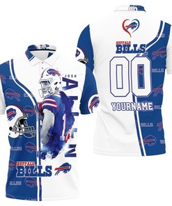 Buffalo Bills John Allen 2020 Afc East Champions Personalized Polo Shirt
