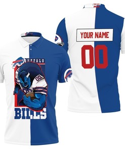 Buffalo Bills Mascot 2020 Afc East Champions Personalized Polo Shirt All-Over Print