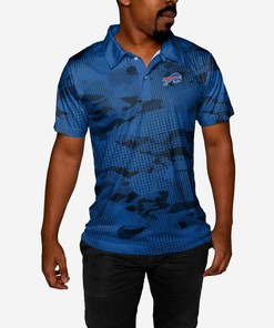 Buffalo Bills Printed Camo Polo
