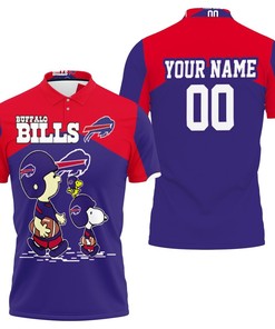 Buffalo Bills Snoopy Fan Now Any Forever 2020 Afc East Champions Personalized Polo Shirt