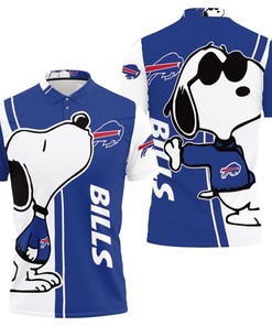 Buffalo Bills Snoopy Lover 3D Printed Polo Shirt