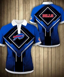 Buffalo Bills Square Lattice Polo Shirt