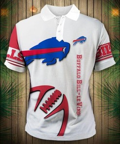 Buffalo Bills Zigzag Casual Polo Shirt Gift for Fans
