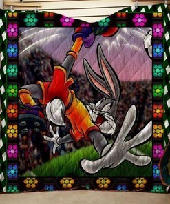Bugs Bunny Personalized Quilt Blanket Bedding Set for Home Decoration and Family Gifts