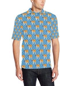 Bulldogs Pattern Print Design 06 Men Polo Shirt