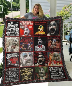 Captain Spaulding Custom Quilt Bedding Set Blanket - Gifts for Fans and Family