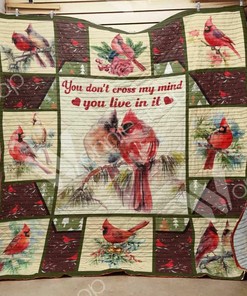 Cardinal Bird Lovers Quilt Bedding Set - Ideal for Family Gifts