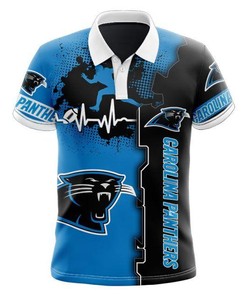Carolina Panthers Beating Curve Polo Shirt