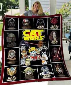 Cat Wars 1 Custom Quilt Blanket Bedding Set for Bedroom Decoration and Gifts for Fans